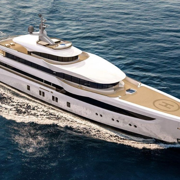 Ares Yachts and Mulder Design Unveil 70-Metre Custom Yacht Opal