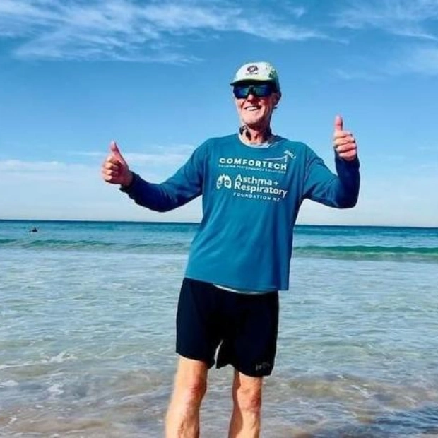 Ультрамарафонец Ник Эшилл пробежал 4000 км по Австралии