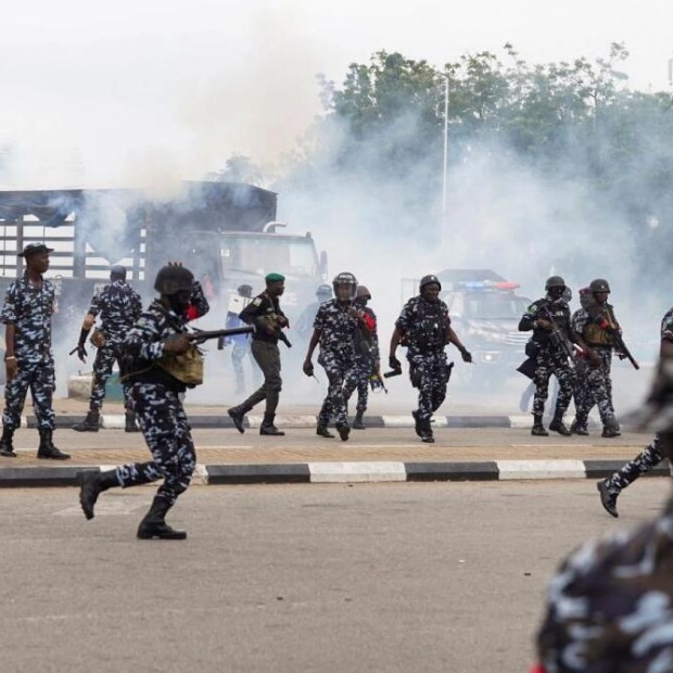 Nigeria Protests: Tear Gas Used as Thousands Rally Against Rising Costs