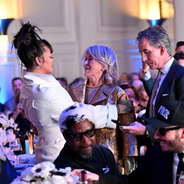 Martha Stewart Fangirls Over Rihanna and A$AP Rocky at FNAA