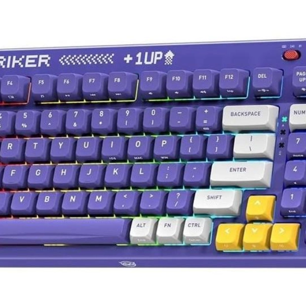 Add a Pop of Color to Your PC with the NYXI Striker Keyboard