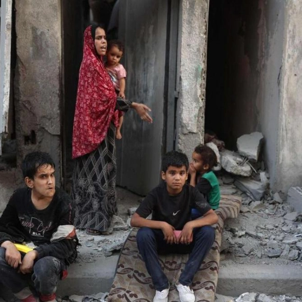 Gaza's Displaced Palestinians Seek Refuge Amid Ongoing Conflict