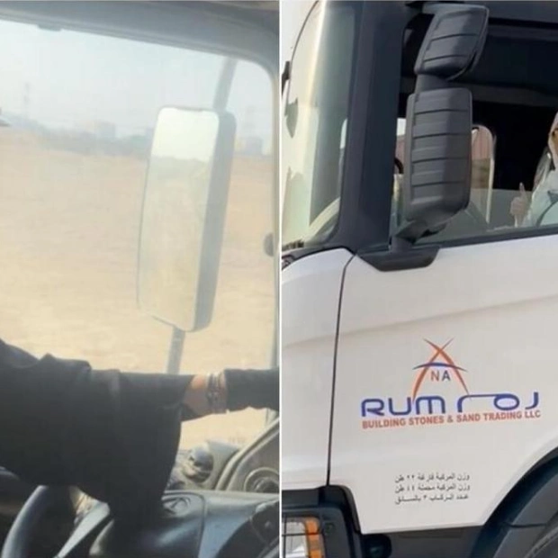 Fouzia Zahour: Trailblazing the Road as the Youngest Emirati Woman Truck Driver