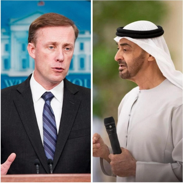 President Sheikh Mohamed Discusses Strategic Ties with US National Security Advisor