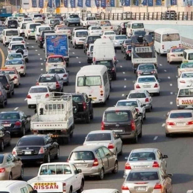 Traffic Accident on Sheikh Rashid Road During Morning Rush Hour