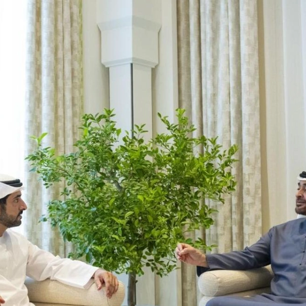 Sheikh Mohamed Congratulates Sheikh Hamdan on New Role
