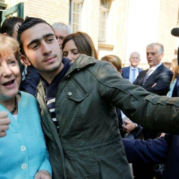 Syrian Refugee's Selfie with Merkel Defines New Life in Germany