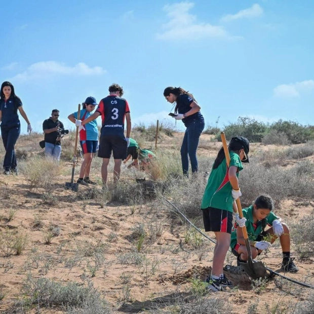 Students Plant 20,001 Trees for a Greener UAE