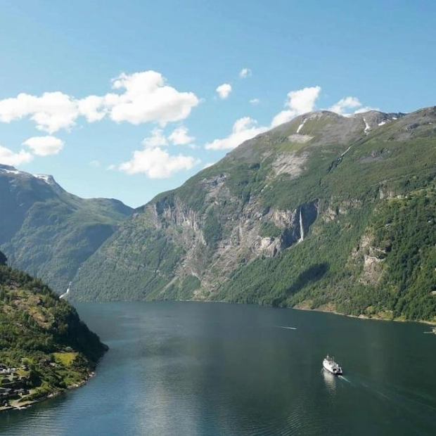 Norwegian Mountainside's Slow Descent into Sea Threatens Tsunami