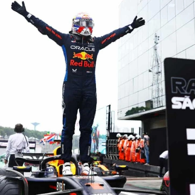 Verstappen Clinches São Paulo GP, Nears Fourth Title