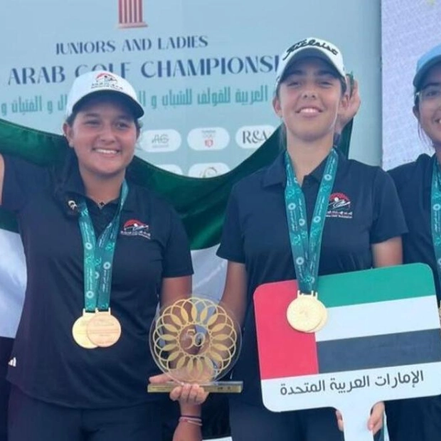 UAE Under-16 Girls’ Team Wins Gold at Pan Arab Golf Championships