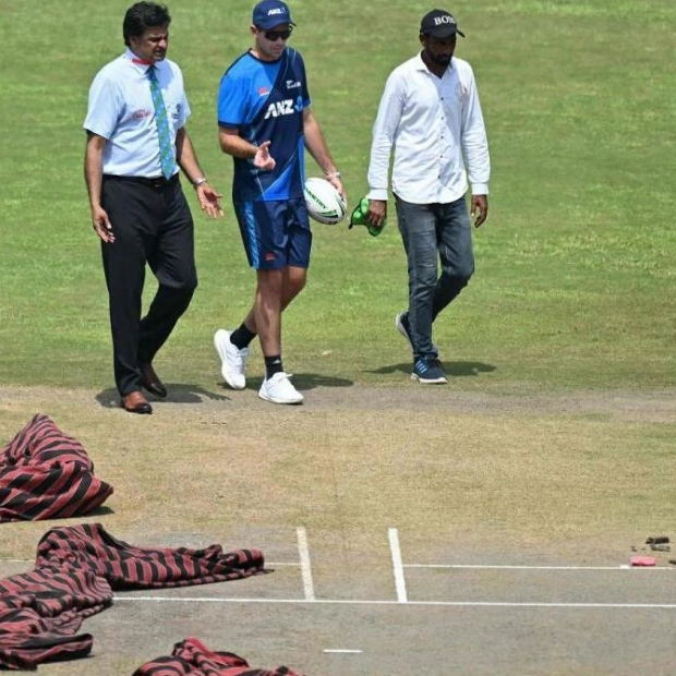 Afghanistan-New Zealand Test Marred by Rain and Poor Ground Conditions