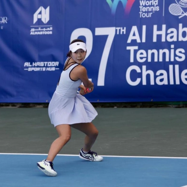 Yamaguchi Upsets Defending Champion at Al Habtoor Tennis Challenge