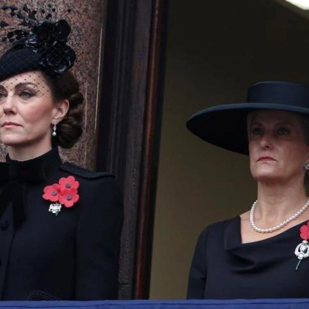 Kate Middleton Attends Remembrance Day Service After Cancer Battle