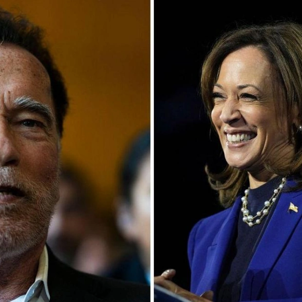 Arnold Schwarzenegger Endorses Kamala Harris