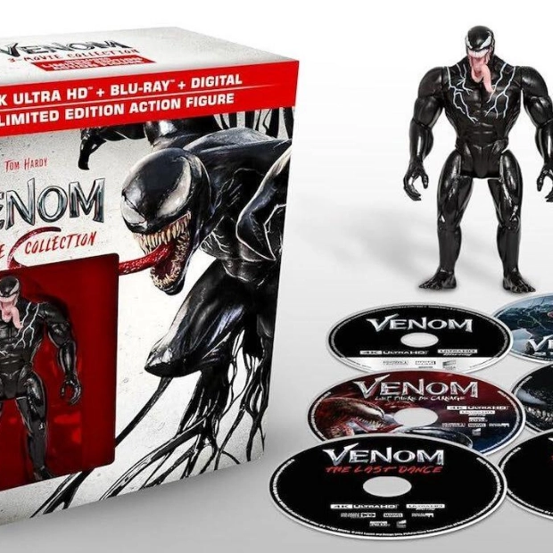 Venom 3-Movie Collection: 4K Blu-ray with Exclusive Action Figure