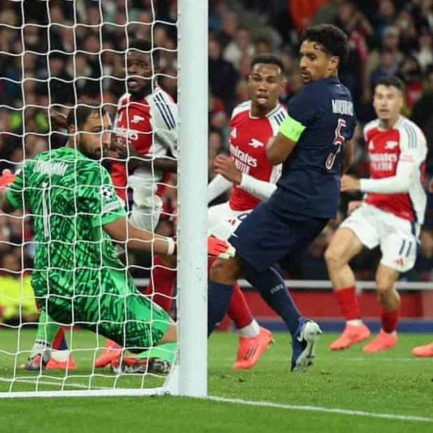 Arsenal Show Mettle Against PSG in Champions League Clash