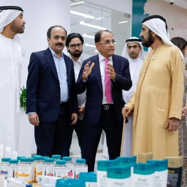 Sheikh Mohammed Visits Himalaya Wellness' Advanced Research Centre in Dubai