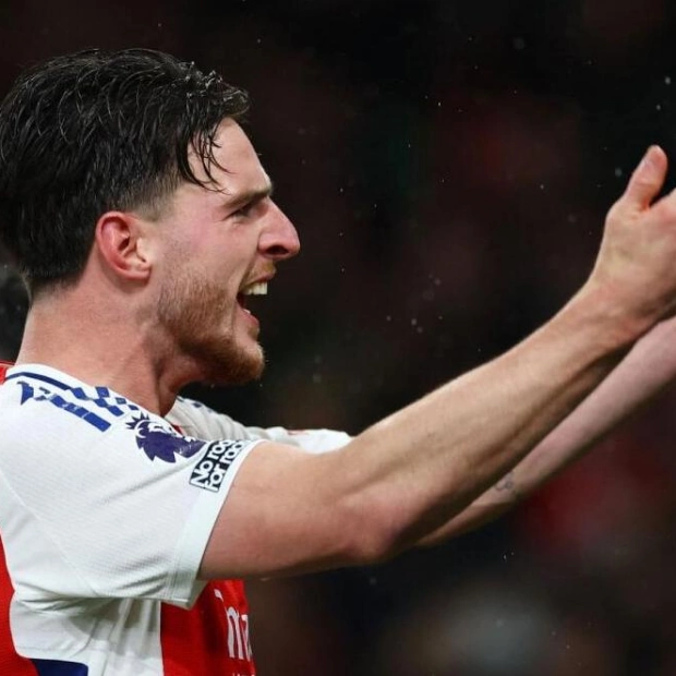 Declan Rice's Corner Kick Sets Up Arsenal's Victory Over Man Utd