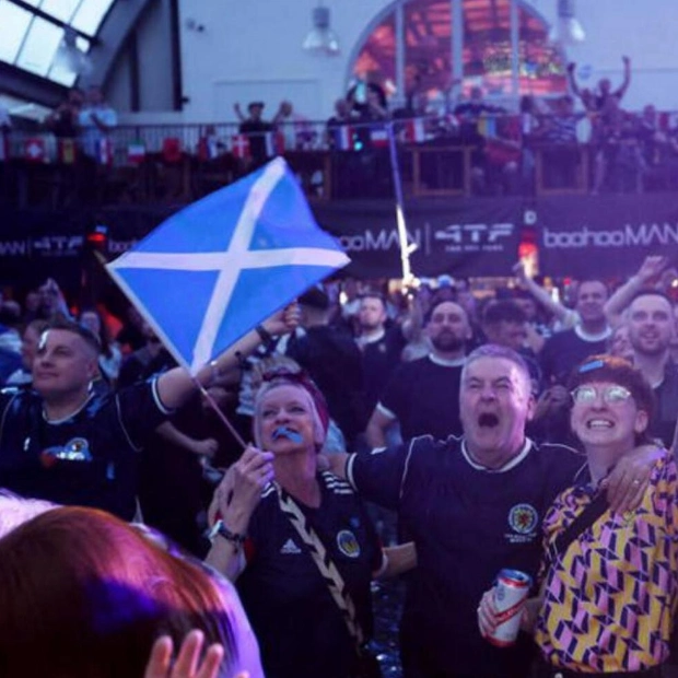 Scottish Fans Invade Cologne for Euro 2024
