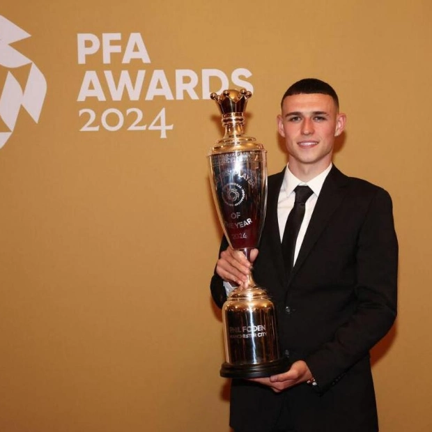 Phil Foden Wins PFA Player of the Year Award After Leading City to Title