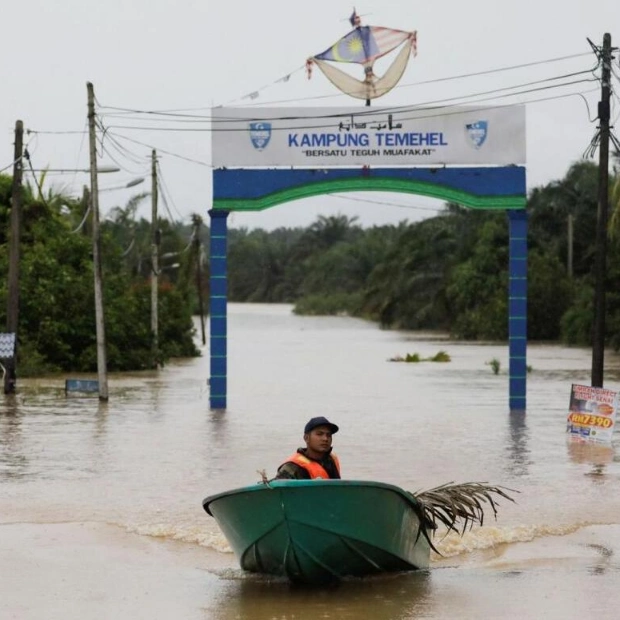 Flooding Affects Over 37,000 in Six Malaysian States