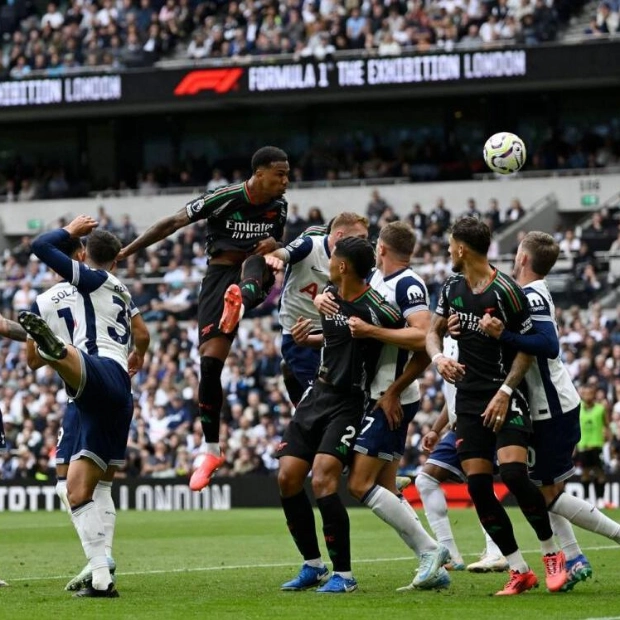 Gabriel Magalhaes' Header Secures Crucial North London Derby Win for Arsenal