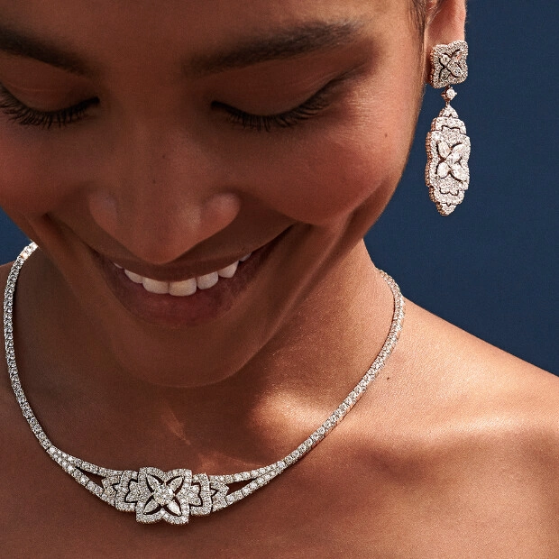 De Beers' new collection. Enchanted lotus high jewelry