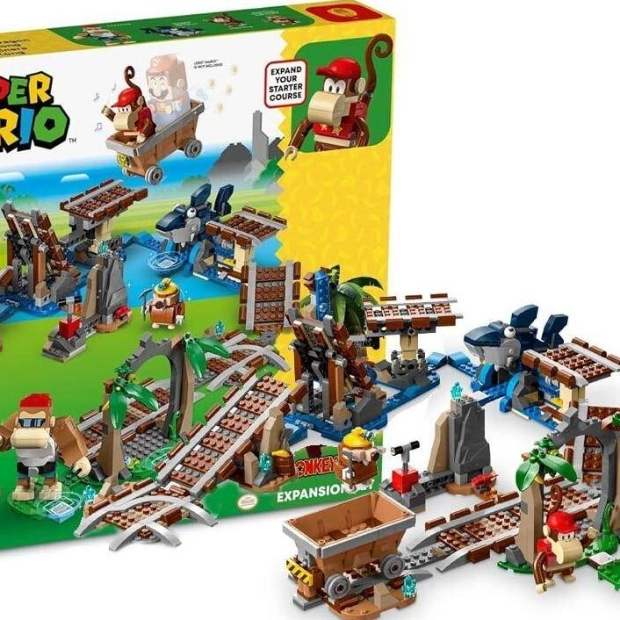 Grab the Diddy Kong's Mine Cart Ride Lego Set Now!