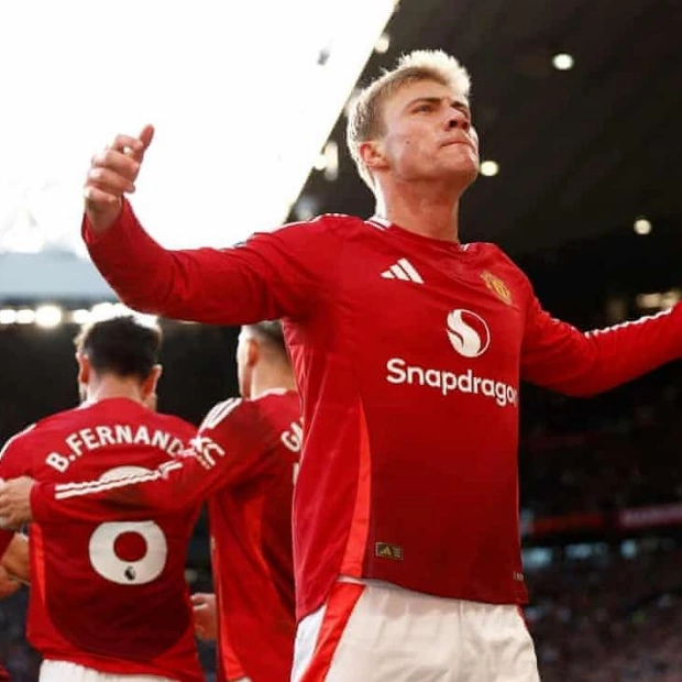 Højlund's Skillful Strike Brings Relief to United