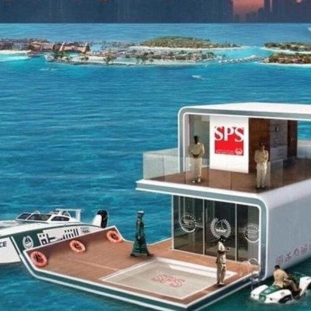 Dubai's Floating Smart Police Station to Launch by 2026