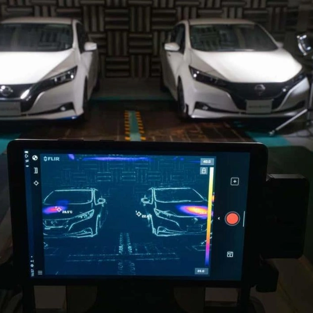 Nissan's Innovative Paint Uses Electromagnetic Waves to Cool Cars