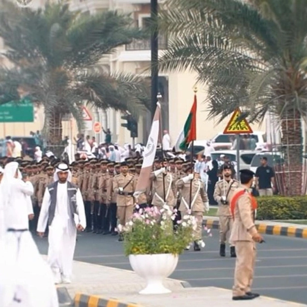 Sharjah Police Hosts Grand Parade for UAE's 53rd National Day