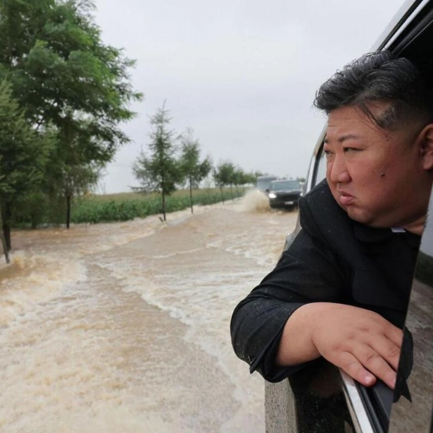 North Korea Uses Military Helicopters for Flood Rescue Operations