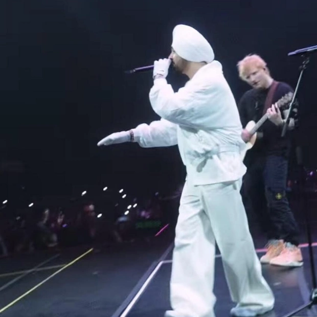 Ed Sheeran Surprises at Diljit Dosanjh's Concert in Birmingham