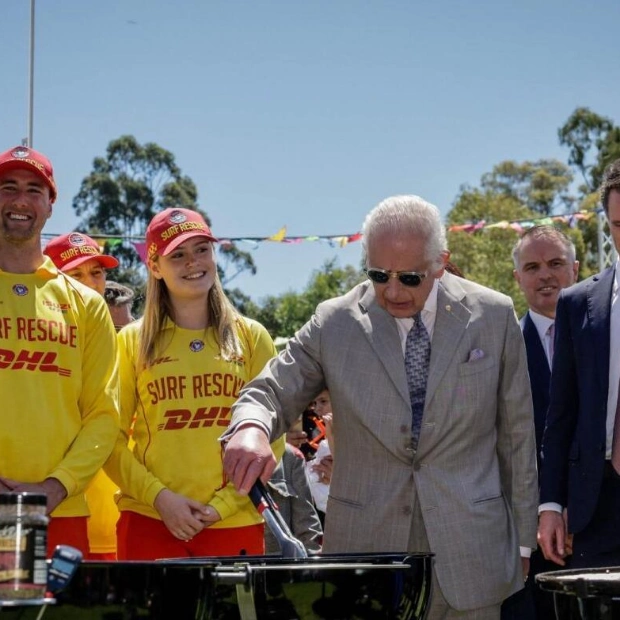 King Charles III Flips Sausages at Sydney BBQ