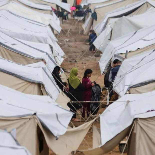 Heavy Rain Floods Gaza Tent Camps Amid Ongoing Conflict