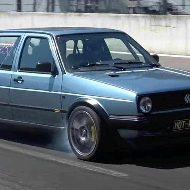 Highly Modified Mk2 Volkswagen Golf Rivals Supercars with Massive Power