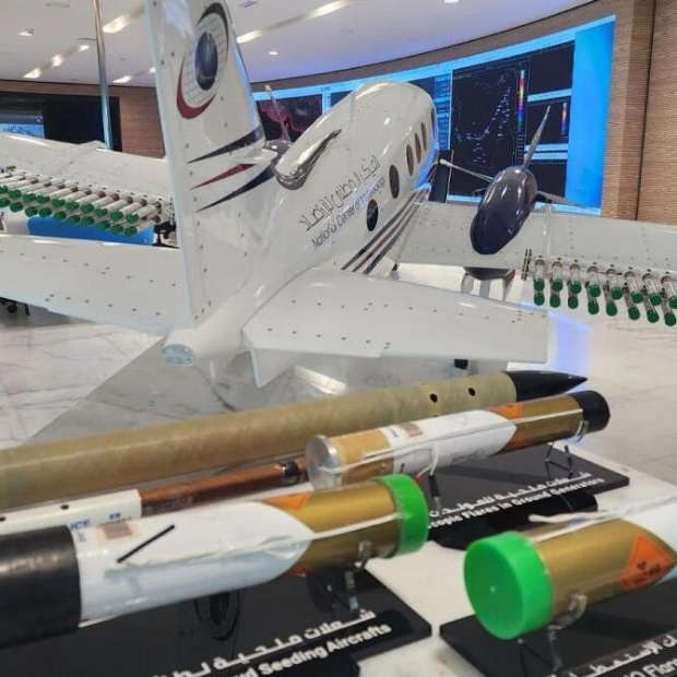 UAE Pioneers World's First Cloud-Seeding Salt Flare Factory