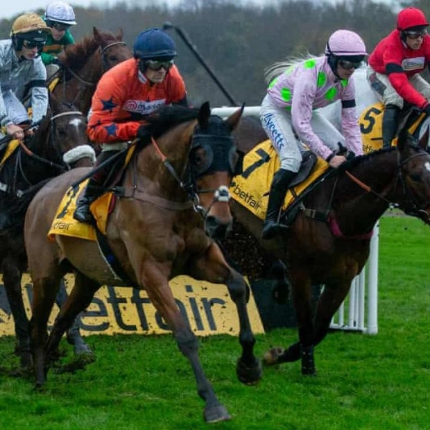 Royale Pagaille Defends Betfair Chase Title in Thrilling Finish