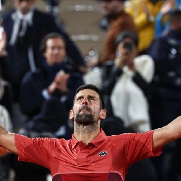 Novak Djokovic Triumphs in First Round of French Open