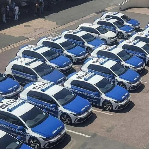 South Africa's Police Fleet Gains 50 VW Golf GTIs