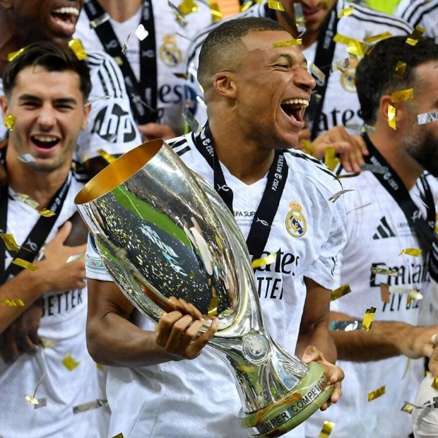 Kylian Mbappe Scores on Debut as Real Madrid Wins European Super Cup