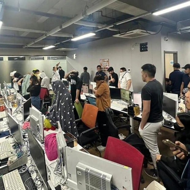 Over 250 Detained in Manila Online Scam Raid