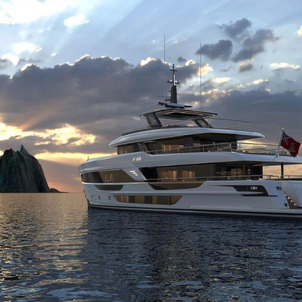 Falcon Yachts Unveils New 37.5-Metre FY38 Model