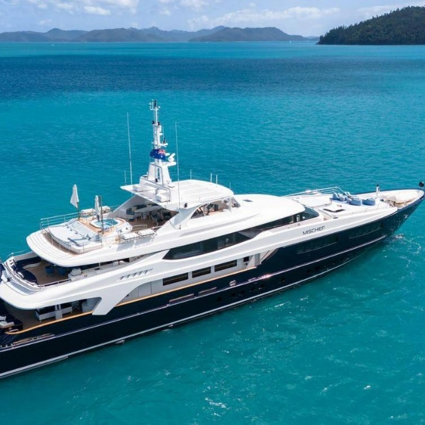 Baglietto Superyacht Mischief Undergoes $15M Refit