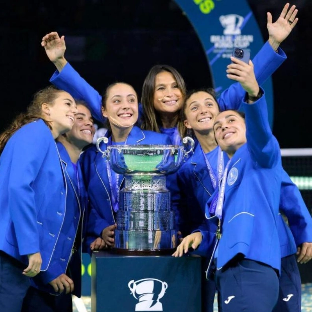 Italian Tennis Celebrates Billie Jean King Cup Triumph