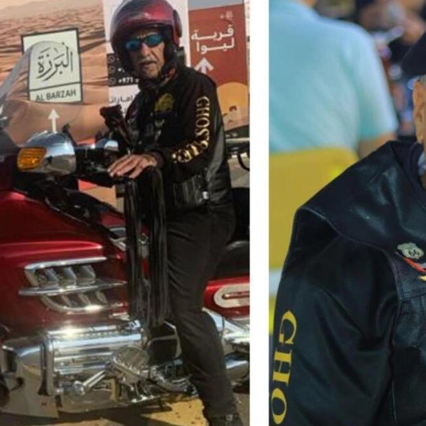 Emirati Motorcyclist Defies Norms with Passion for the Open Road