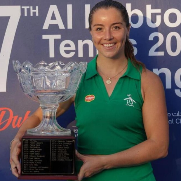 Jodie Anna Burrage Wins Al Habtoor Tennis Challenge