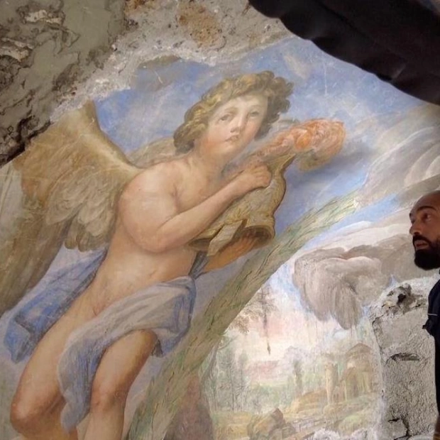 Secret 17th-Century Frescoes Discovered in Rome